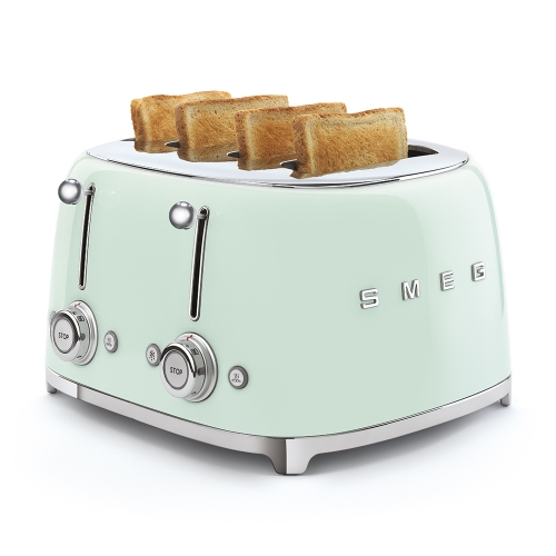 SMEG TOASTER 4X4 50´s STYLE PASTEL GREEN