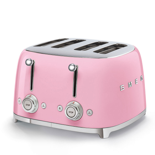 SMEG TOASTER 4X4 50´ STYLE PINK