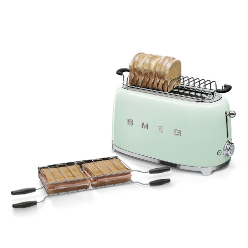 SMEG TOASTER 2X4 50´s STYLE PASTEL GREEN 