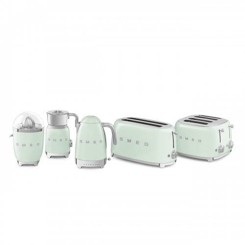 SMEG TOASTER 2X4 50´s STYLE PASTEL GREEN 