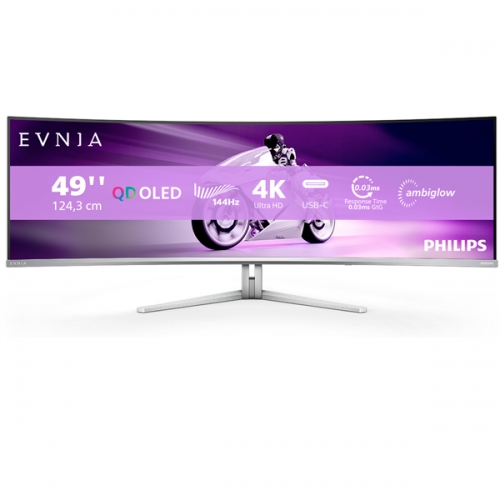 MONITOR PHILIPS OLED 49"(48.8") 32:9 DQHD HDMI DP USB-C SOM HAS 49M2C8900L/00