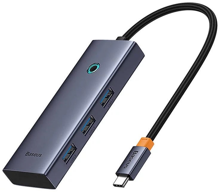 Hub USB UltraJoy Series 5-Port Space Grey (USB+HDMI 4K@30Hz)