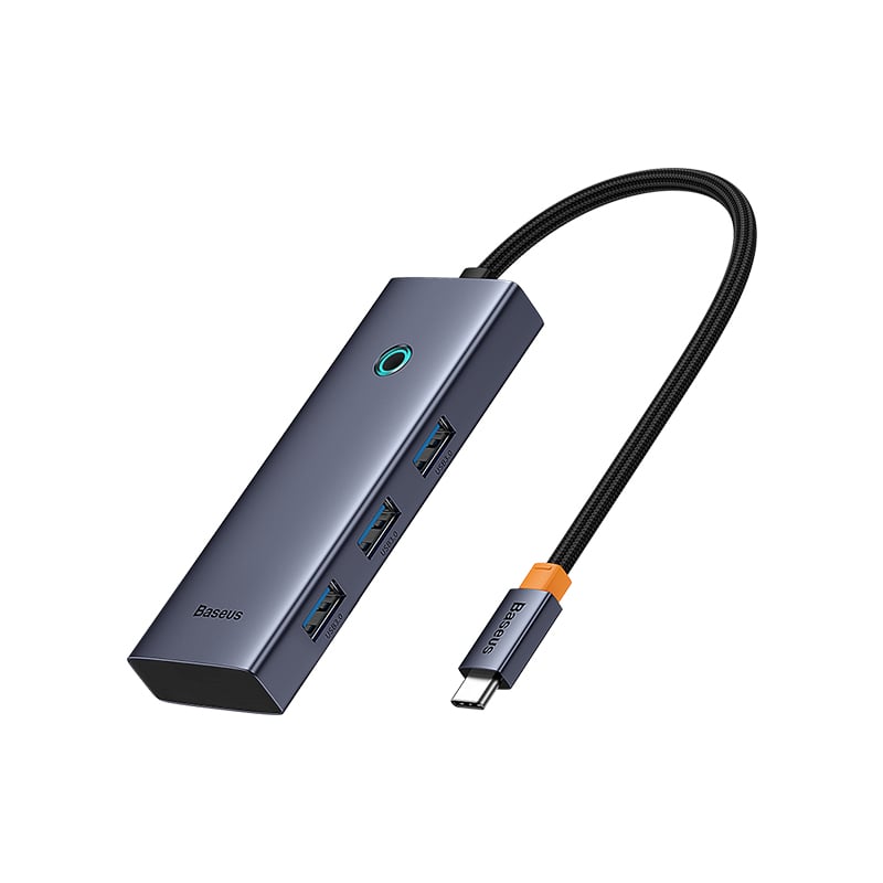 Hub USB UltraJoy Series 5-Port Space Grey (Dual USB-C to USB-C+HD)