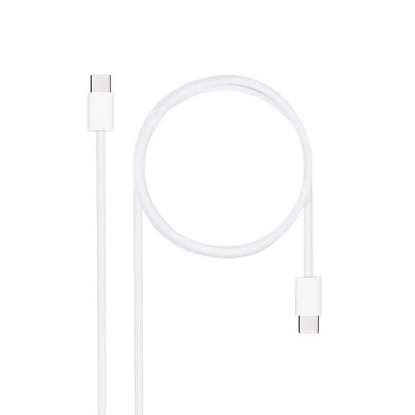 Nanocable Cabo USB-C 2.0 60W USB-C-M-M,1m