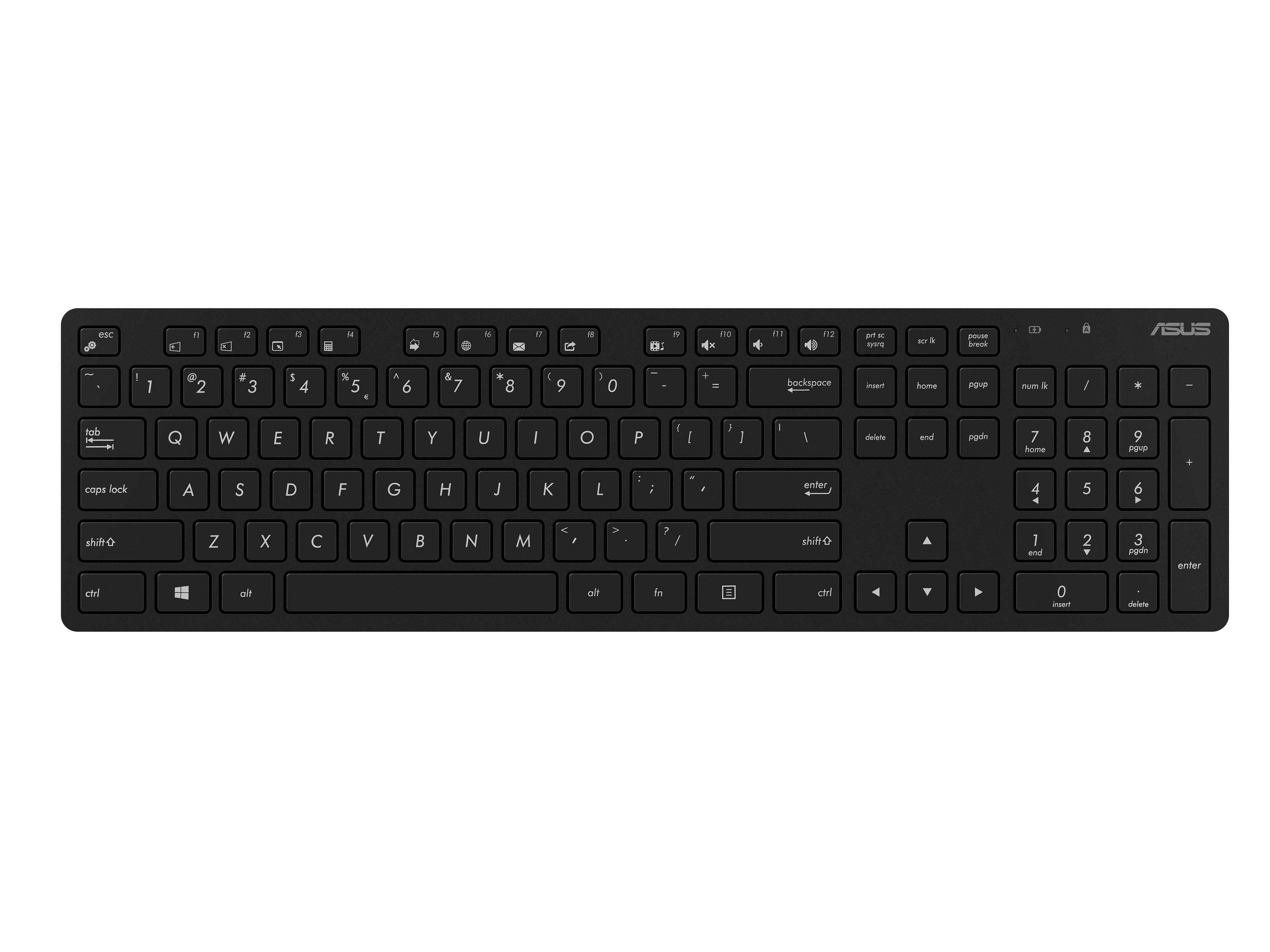 ASUS TECLADO &RATO W5000 PT/W11 COPILOT PRETO