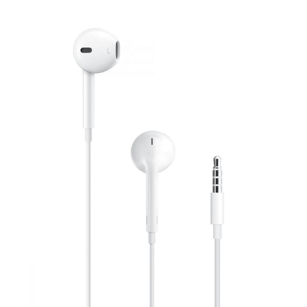 Apple EarPods Auriculares - Microfone Integrado - Controlo de Volume - Jack 3.5mm - Branco
