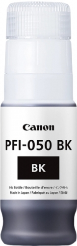 Canon PFI050 Preto Garrafa de Tinta Original - PFI050BK/5698C001