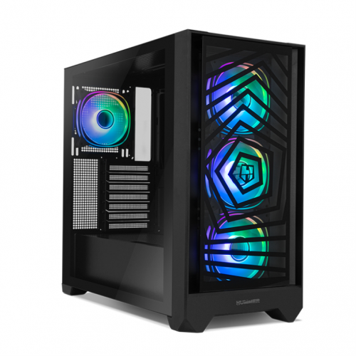 CAIXA NOX HUMMER PLASMA SEMIT ATX VENT ARGB 2X FRENTES