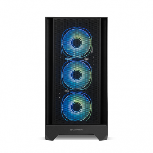 CAIXA NOX HUMMER PLASMA SEMIT ATX VENT ARGB 2X FRENTES