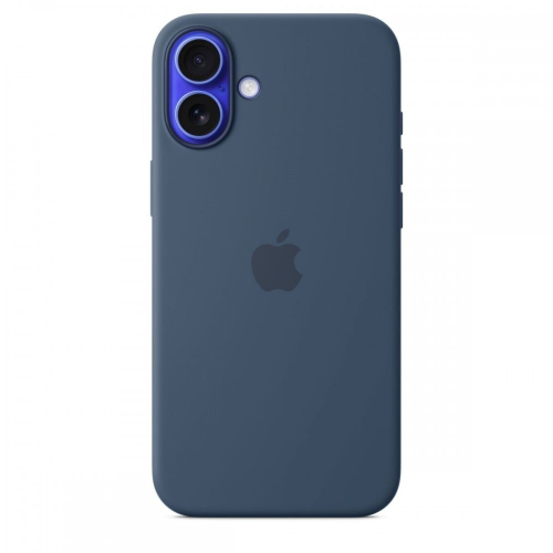 iPhone 16 Plus Silicone Azul Denim
