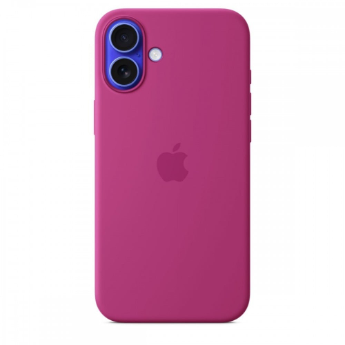iPhone 16 Plus Silicone Fucsia