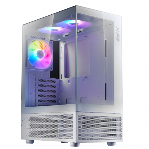 CAIXA GAMING XPG INVADER X MINI ATX 1XUSB-C 2XUSB ARGB BRANCO