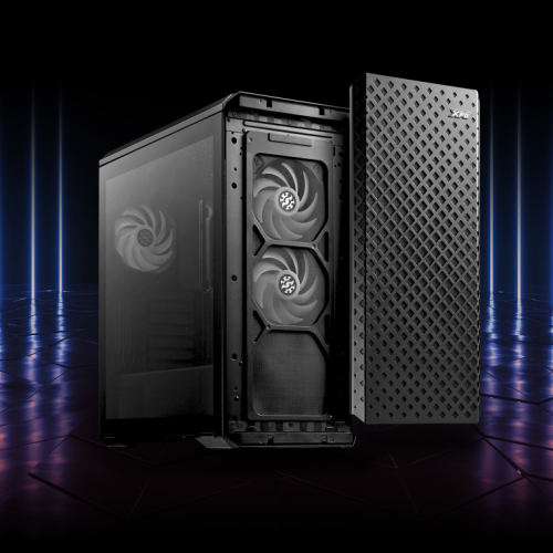 CAIXA GAMING XPG DEFENDER PRO E-ATX 2XUSB ARGB PRETO
