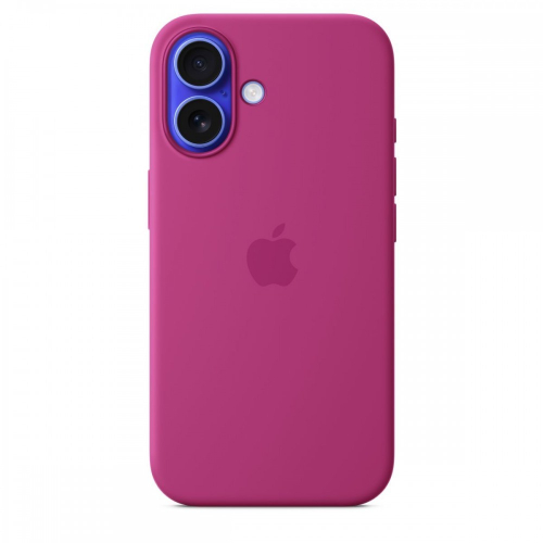 iPhone 16 Silicone Fœcsia