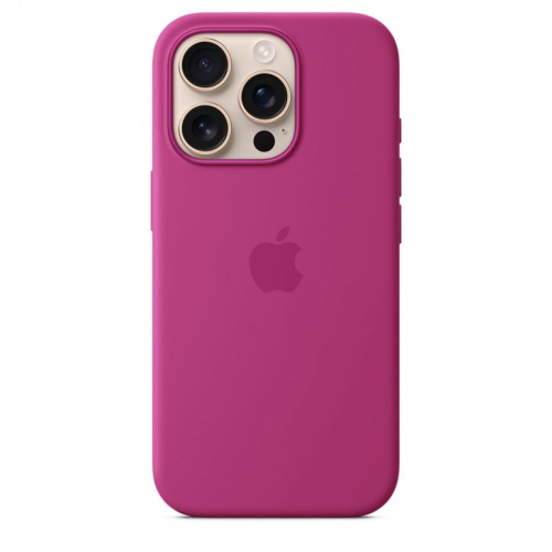 iPhone 16 Pro Silicone Fúcsia