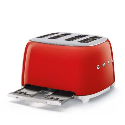SMEG TOASTER 4x4 50´s STYLE RED