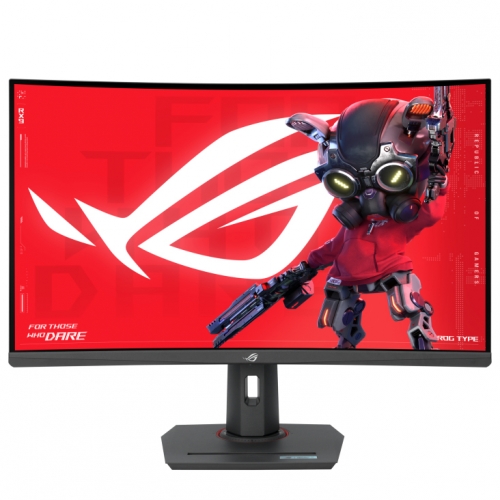MONITOR ASUS ROG Strix XG32WCS 32"(31.5") WLED/Fast VA Curv. 1500R 180Hz 1ms HDR 400 GAMING Black