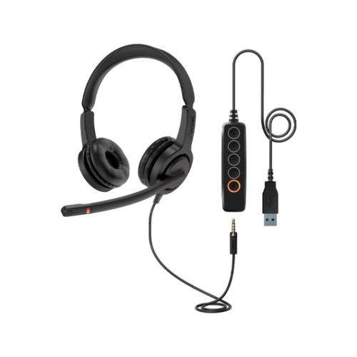 AURICULAR AXTEL VOICE UC28-35 DUO NC USB-A