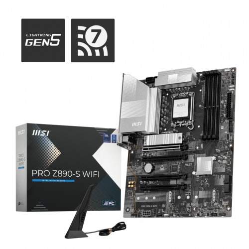 MOTHERBOARD MSI PRO Z890-S WIFI 1700 ATX 4XDDR5