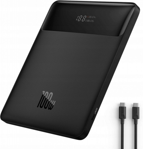 Powerbank Baseus Blade High Power Digital Display Quick Charge 20000mAh 100W Black