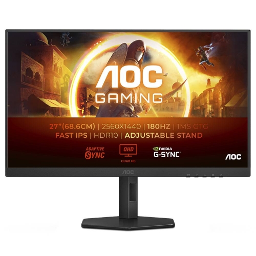 MONITOR IPS 27"AOC Q27G4XF 16:9 QHD 1MS 180HZ HDMI DP HAS