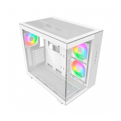 CAIXA ATX MONTECH KING 65 PRO ARGB WHITE