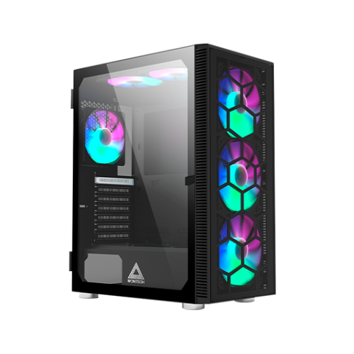 CAIXA ATX MONTECH X3 GLASS BLACK