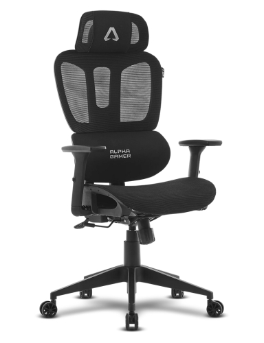 Cadeiras Mesh Alpha GAMER Luna - Cadeira em malha