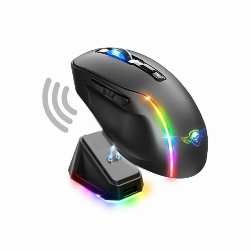 SPIRIT OF GAMER MOUSE ELITE-M50 WIRELESS BLACK C CHARGE DOCK