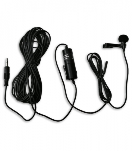 Microfone de Pinça e Lapela Audio Technica ATR3350X Condensador