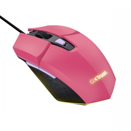 Rato Gaming Trust GXT109P FELOX USB Tipo A Rosa - 6400 DPI