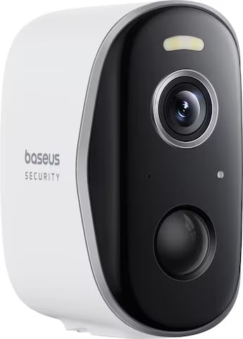 Camera segurança baseus n1 plus outdoor 2k white