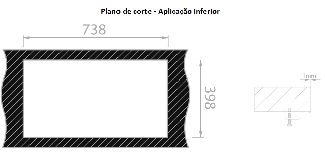CUBA APL. INFERIOR ESCOVADA RODI - BOX LINE 74 - G07M1AM10023A0