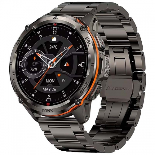 Smartwatch Kospet Tank T3 Ultra Edição Especial Preto