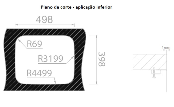 CUBA APL. INFERIOR POLIDA RODI - BELÉM - G17G8AG10021A0