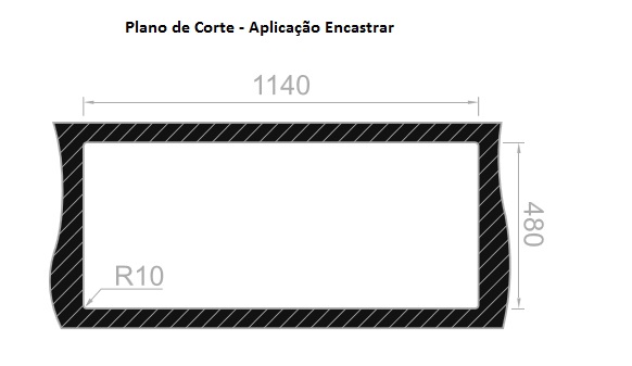 LAVA LOUÇA ENCASTRAR RODI - COMPOSITE 116BB ALPINA - XL051160433