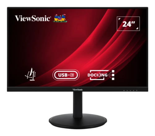 MONITOR VIEWSONIC IPS 24"16:9 FHD HDMI DP USB HUB COLUNAS HAS PIVOT VG2409U-2
