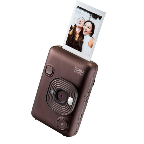 Camera Fotografica Instax Mini Liplay Deep Bronze Vn Ex D