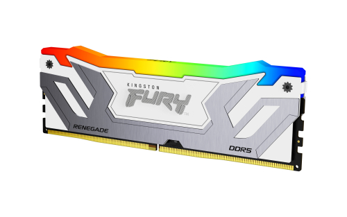KINGSTON MEM 24GB 8400MT/s DDR5 CL40 CUDIMM FURY RENEGADE RGB WHITE XMP