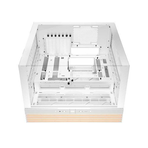 CAIXA BEQUIET LIGHT BASE 600 DX ATX ARGB BRANCO