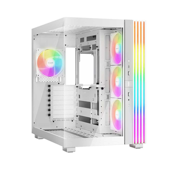 CAIXA BEQUIET LIGHT BASE 900 LX ATX 4 VENTX 140MM ARGB BRANCO