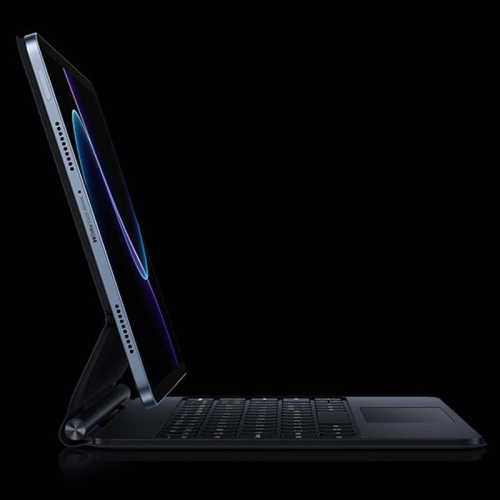 Teclado Xiaomi Pad 7 / 7 Pro Touchpad Keyboard com Capa Inteligente Preto