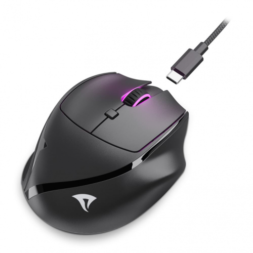 RATO GAMING SHARKOON SKILLER OFFICEPAL M25W PRETO