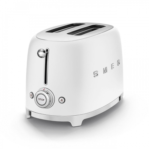 SMEG TOASTER 2X2 50´s STYLE MATT WHITE