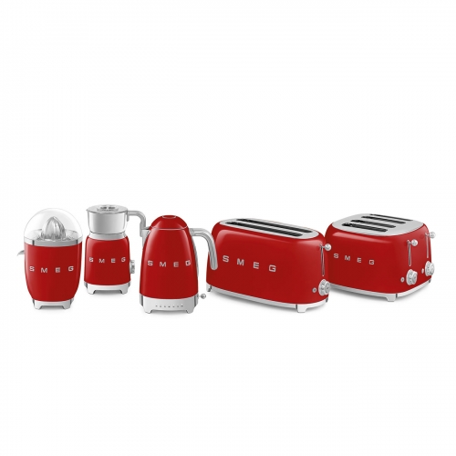 SMEG TOASTER 2X4 50´s STYLE RED 