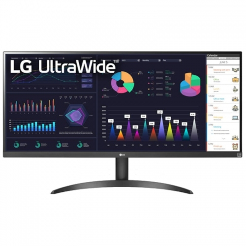 MONITOR LG 34WQ500-B 34 Full HD IPS AMD FreeSync Preto