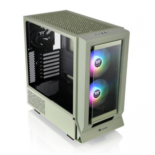 CAIXA GAMING THERMALTAKE CERES 350 MX ATX 3XVENT 140 ARGB MATCHA