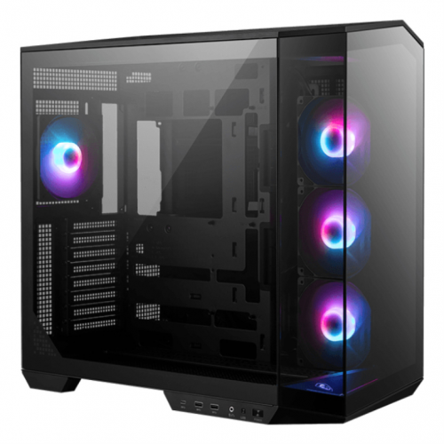 CAIXA GAMING MSI MAG PANO 100R PZ M-ATX RGB BLACK