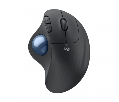 Rato trackball sem fios Logitech Ergo M575S - 2000 dpi - 5 botões - Destro - Cinza grafite