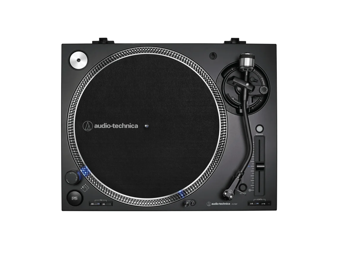 Gira-Discos Profissional Audio-Technica AT-LP140XPBK Preto